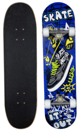 JECOLOS Pro Complete Skateboard