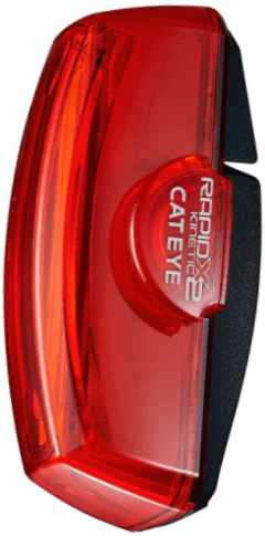 CATEYE - RAPID X2 Rear USB Rechargeable LED Tail Light