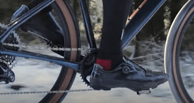 wearing in cycling shoes