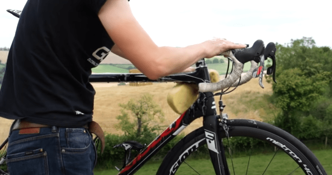 how to clean a bike with household products