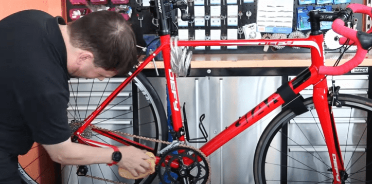 how to service a bike