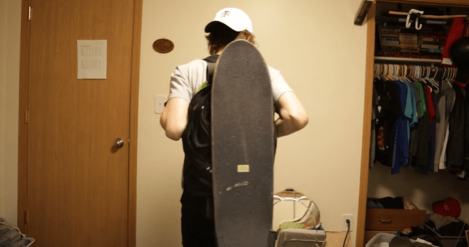 waterproof skateboard bag